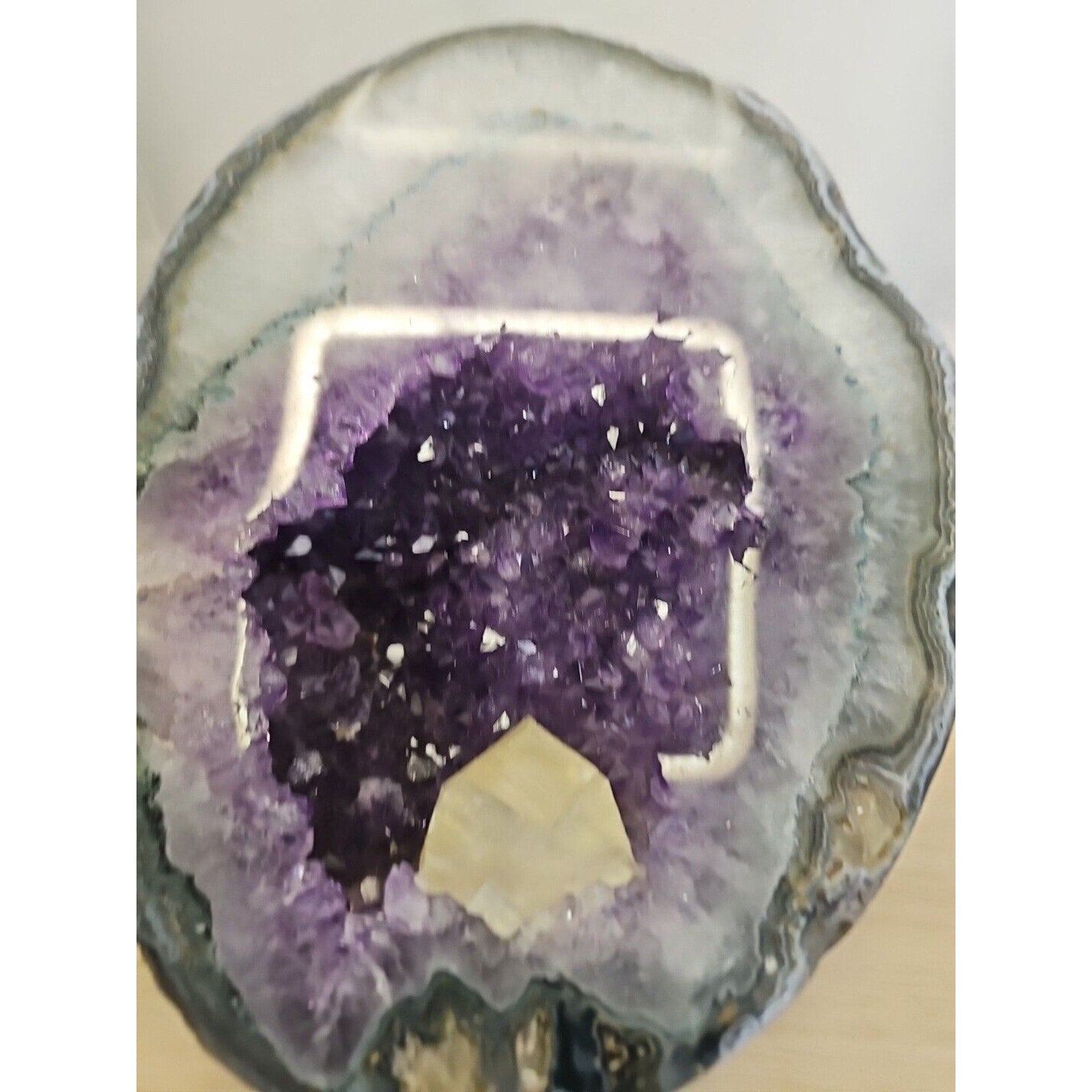 XLarge amethyst crystal cluster geode 10.5 Lbs