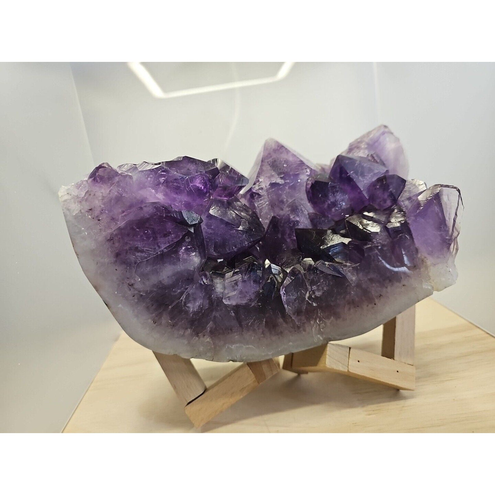 6.5lb Natural Amethyst Quartz Crystal