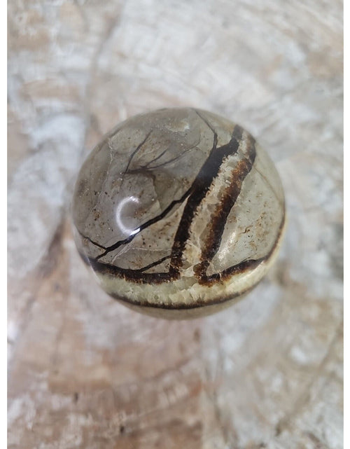 Load image into Gallery viewer, 1pcs 350 g Natural Septarian Sphere Crystal Healing Energy
