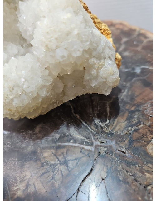 Load image into Gallery viewer, 3.7LB 5.5&quot; Natural White Clear Quartz Crystal Cluster Points Original Healing
