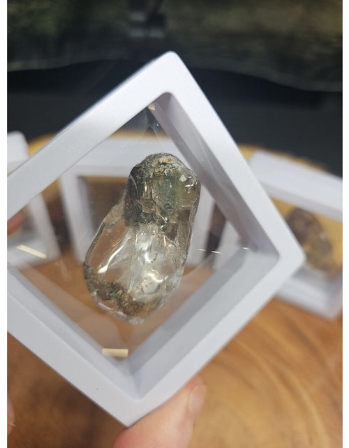 Load image into Gallery viewer, Natural Phantom Ghost Quartz Crystal Stone Tumbled Healing Brazil 1pc W/case
