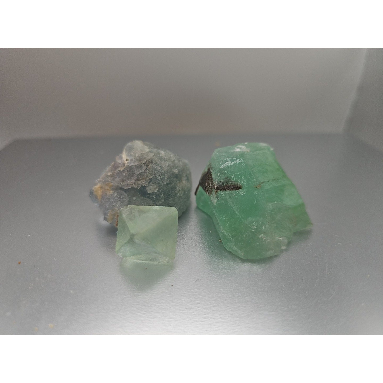 Flourite Specimens 3pcs .97oz