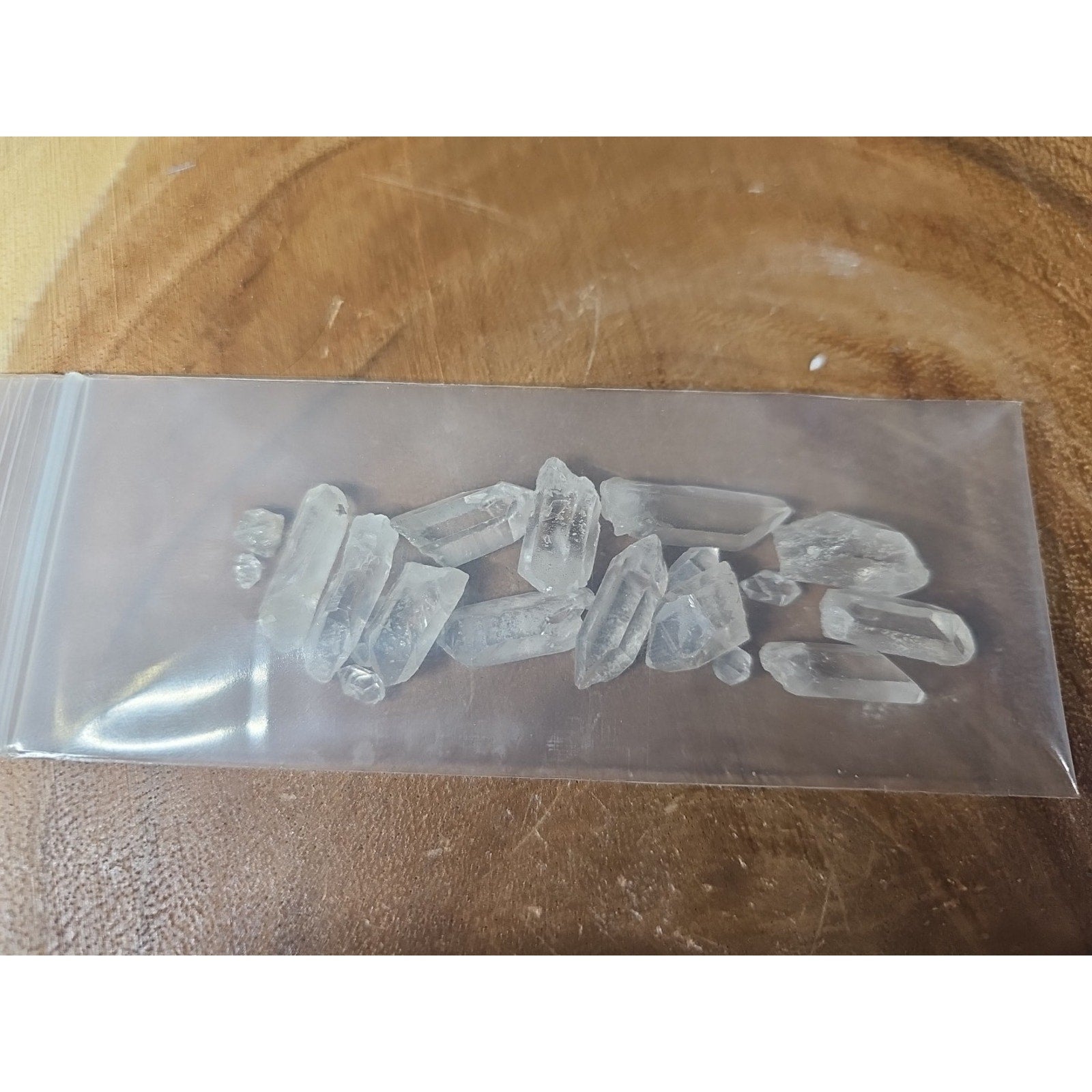 Herkimer Diamonds Loose 12pcs +some Really Small Pieces 21grams