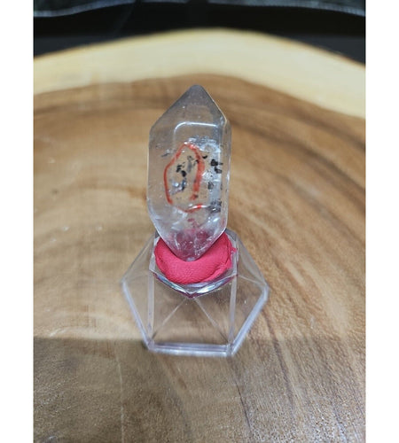 Quartz Crystal Point W/stand 19grams