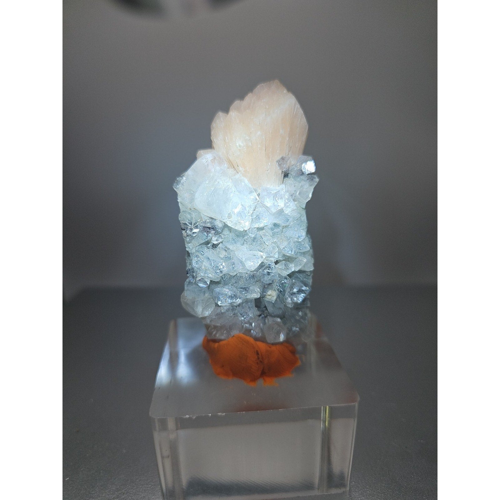Apophyllite Pink Stilbite 51grams