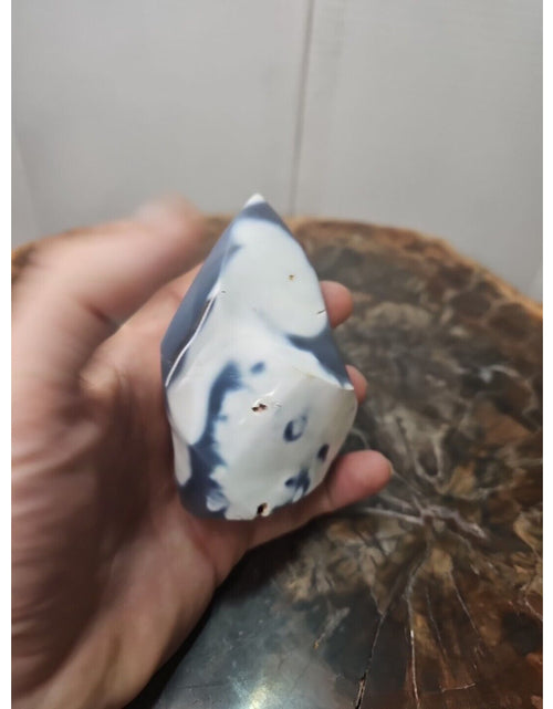 Load image into Gallery viewer, Jasper Ocean Whale Stone 332g
