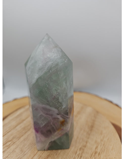 Load image into Gallery viewer, Fluorite Crystal Tower .92lbs

