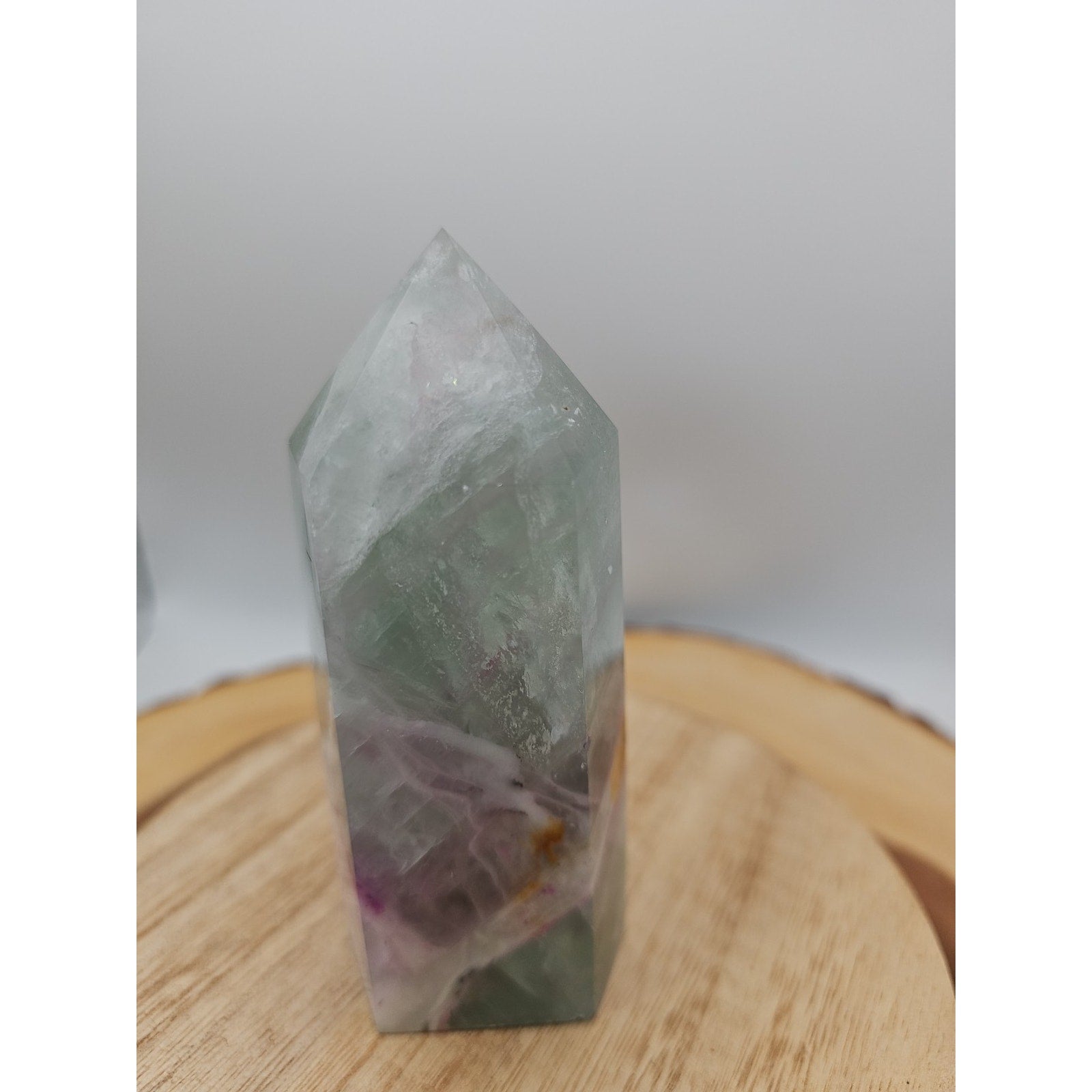 Fluorite Crystal Tower .92lbs