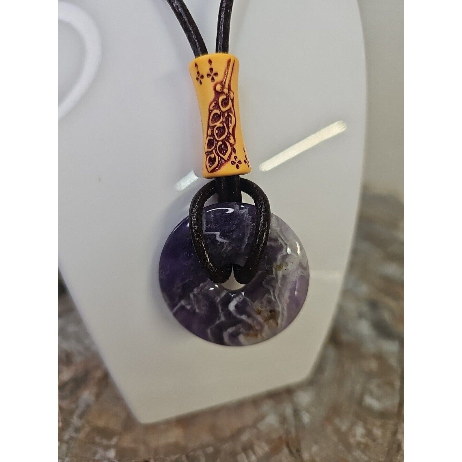 Amethyst necklace