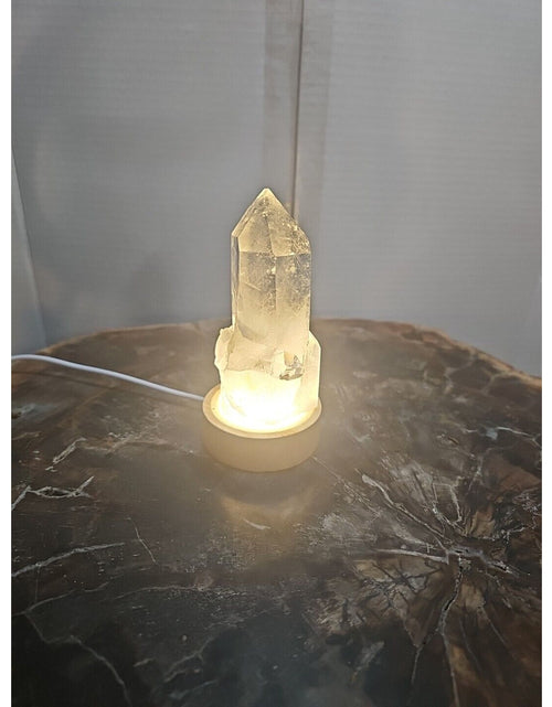 Load image into Gallery viewer, 272g White Quartz Crystal Cluster W/ Led Light
