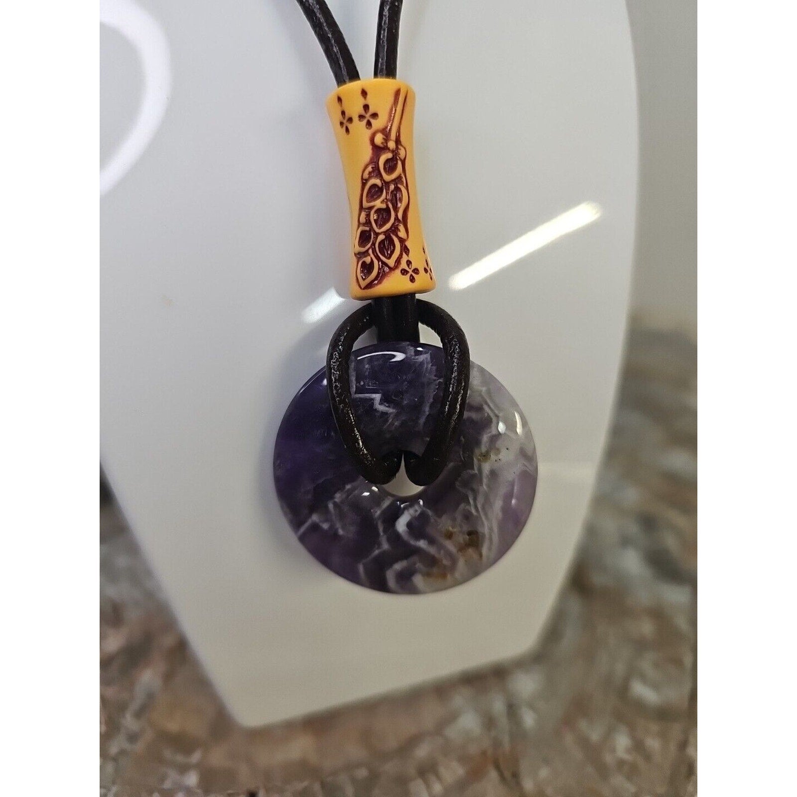 Amethyst necklace