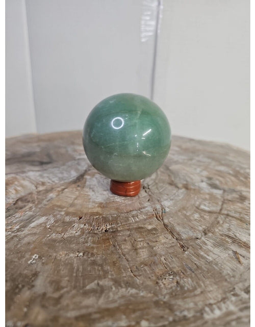 Load image into Gallery viewer, 426g Natural Quartz Crystal Jasper Sphere Ball Polished Healing W/Stand 67mm
