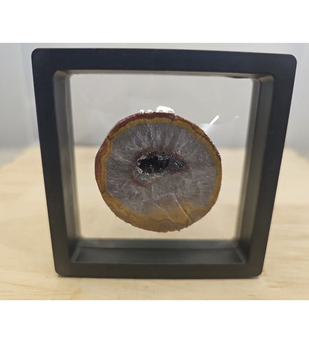 79g Rare Natural Raw Color Surya Agate Crystal Geode Specimen Healing Q643