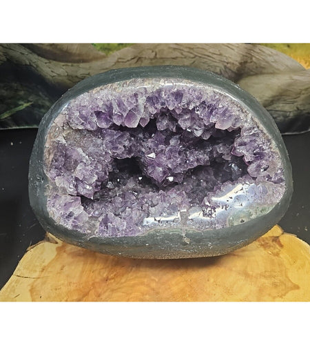 21.7LB Natural Amethyst geode quartz cluster crystal mineral specimen healing