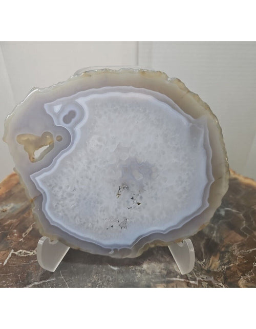 Load image into Gallery viewer, 1.35LB Natural Polished Slab Agate Slice Crystal Geode Gemstone Healing Reiki
