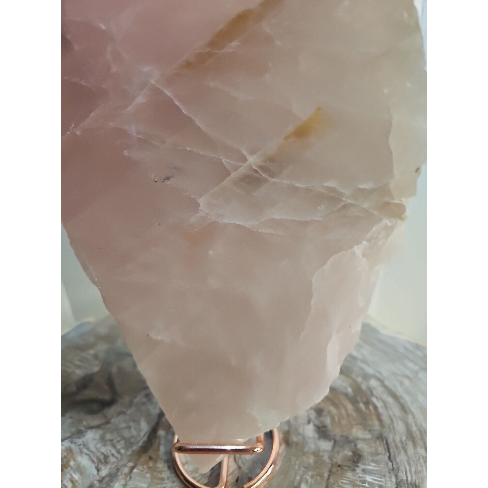 5.72LB Natural Rose Quartz Crystal Pink Crystal Stone slices Healing