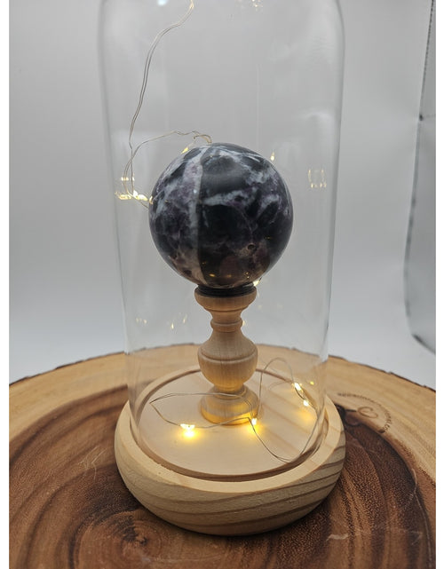 Load image into Gallery viewer, Amethyst Sphere With Case 60mm
