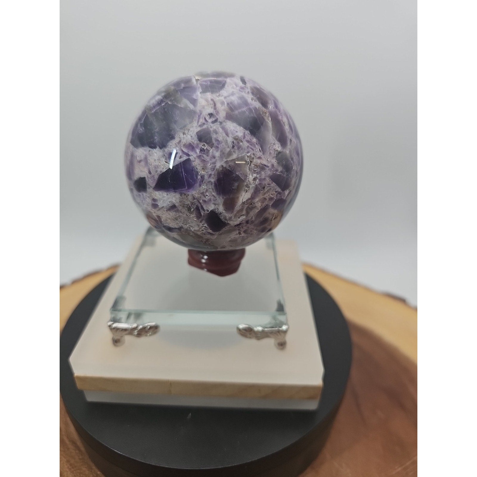 Madagascar Amethyst Sphere - 373g, 61mm - Collectors Item