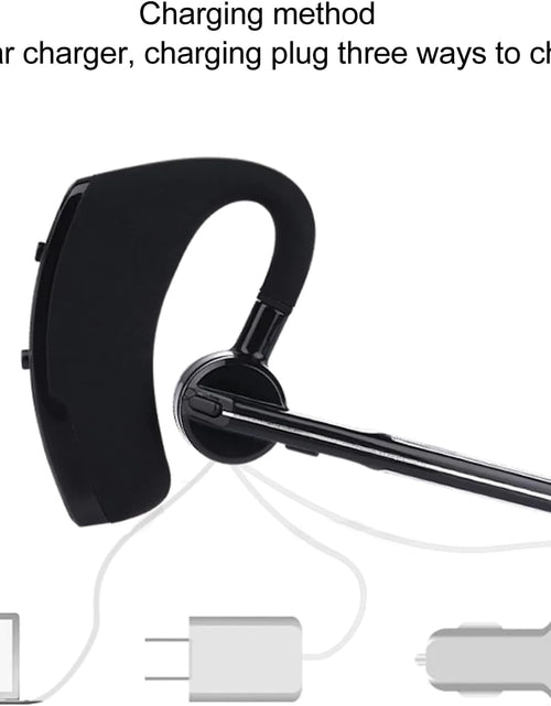 Load image into Gallery viewer, Bluetooth Earpiece Wireless Headset Noise Cancelling Headphones Driver Trucker
