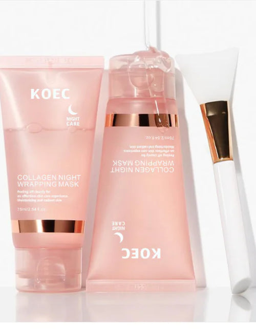 Load image into Gallery viewer, KOEC Collagen Tearing Mask With Brush Become Transparent Moisturizing
