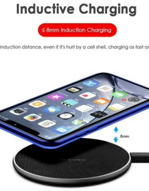 Load image into Gallery viewer, 20W Wireless Charger Fast Charge Pad For Samsung iPhone XS Max X XR 12 13 Pro
