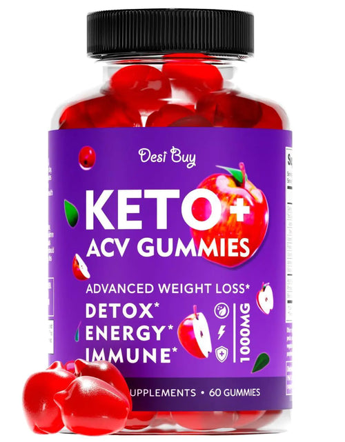 Load image into Gallery viewer, Keto ACV Gummies Advanced Weight Loss Formula with 1000 MG Apple Cider Vinegar
