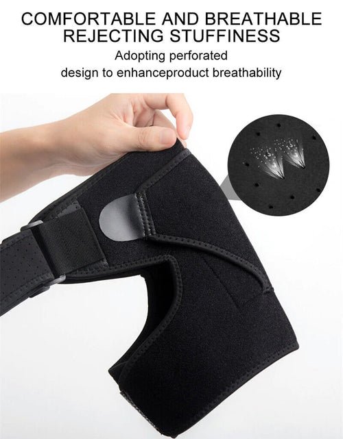 Load image into Gallery viewer, Shoulder Brace Support Compression Sleeve Torn Rotator Cuff AC Joint Pain Relief
