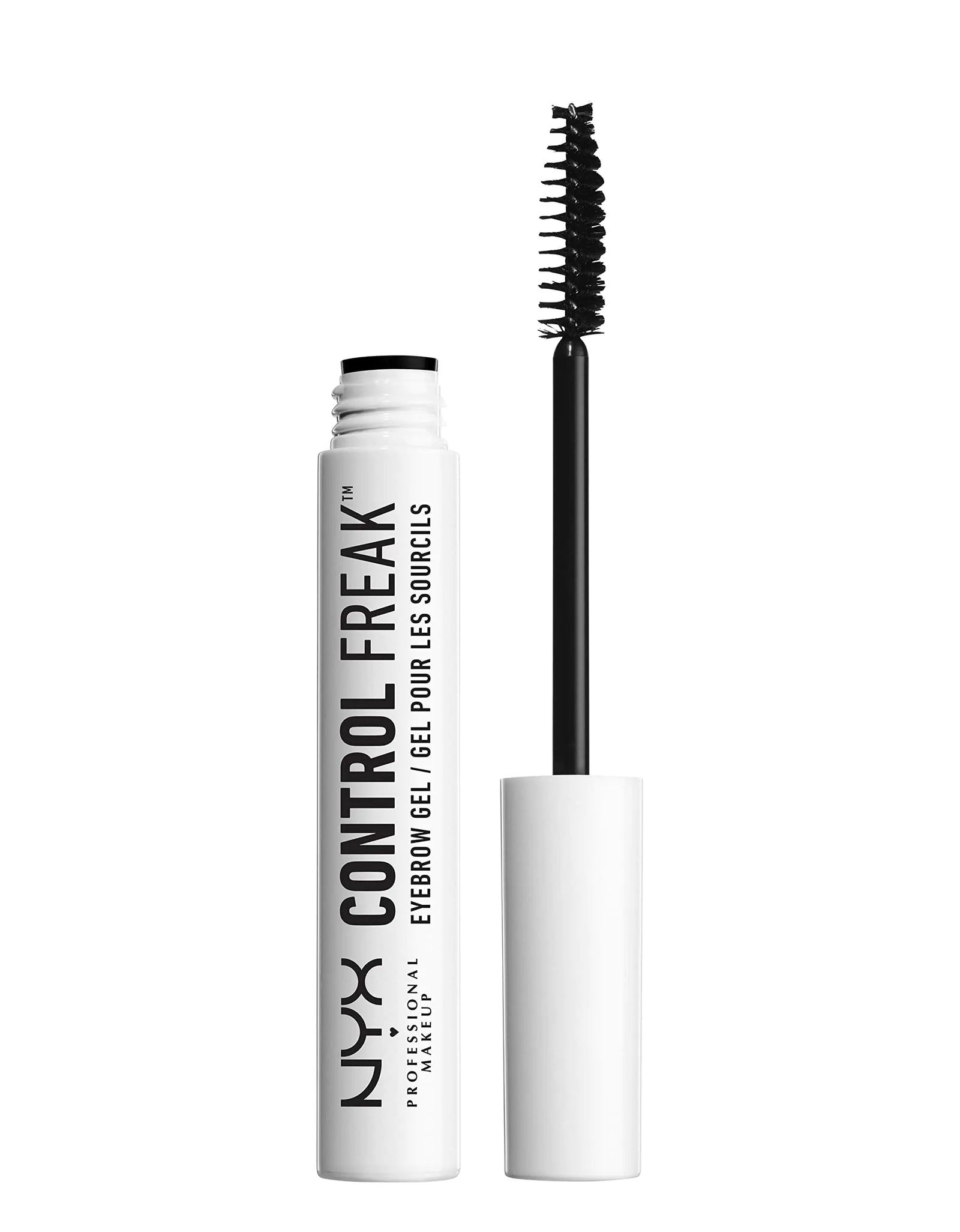 NYX PROFESSIONAL MAKEUP Control Freak Eyebrow Gel - Clear 0.03 Fl Oz (Pack of 1)