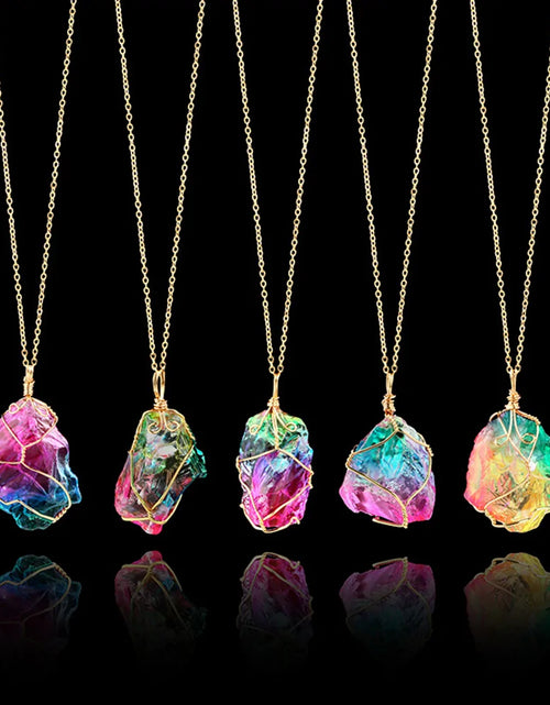 Load image into Gallery viewer, Mood Changing Stone Necklace
