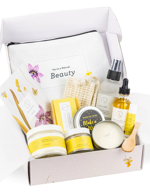 Load image into Gallery viewer, Wholesale Care Package - Natural Bath and Body Gift Set - 9 products
