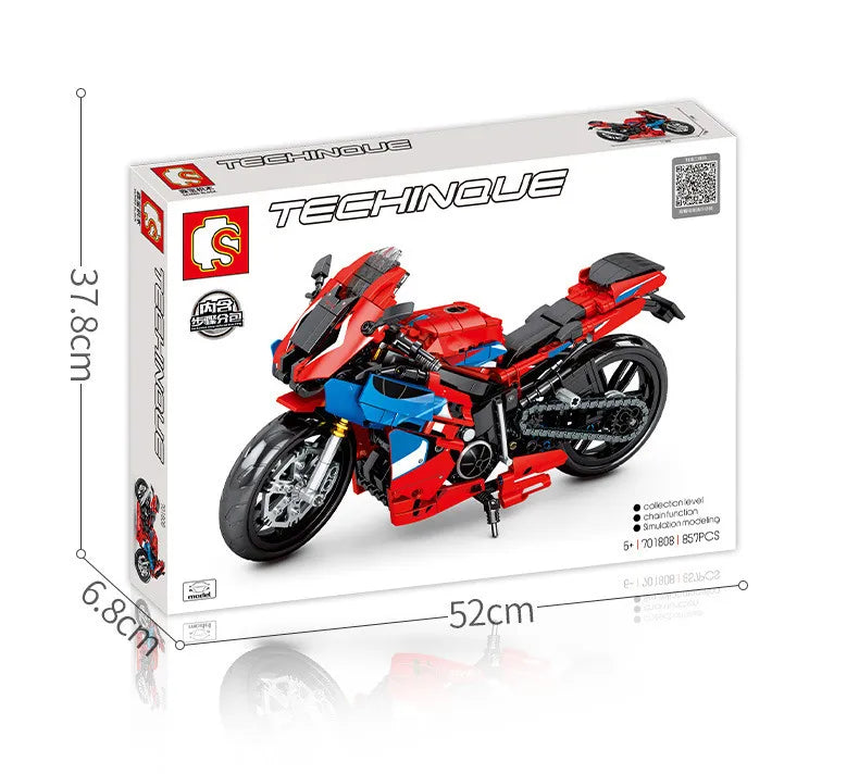 Motorcycle Model Building Blocks