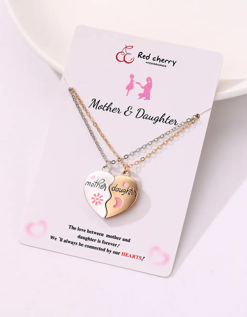 Load image into Gallery viewer, Fashion Jewelry Mother Daughter Necklace
