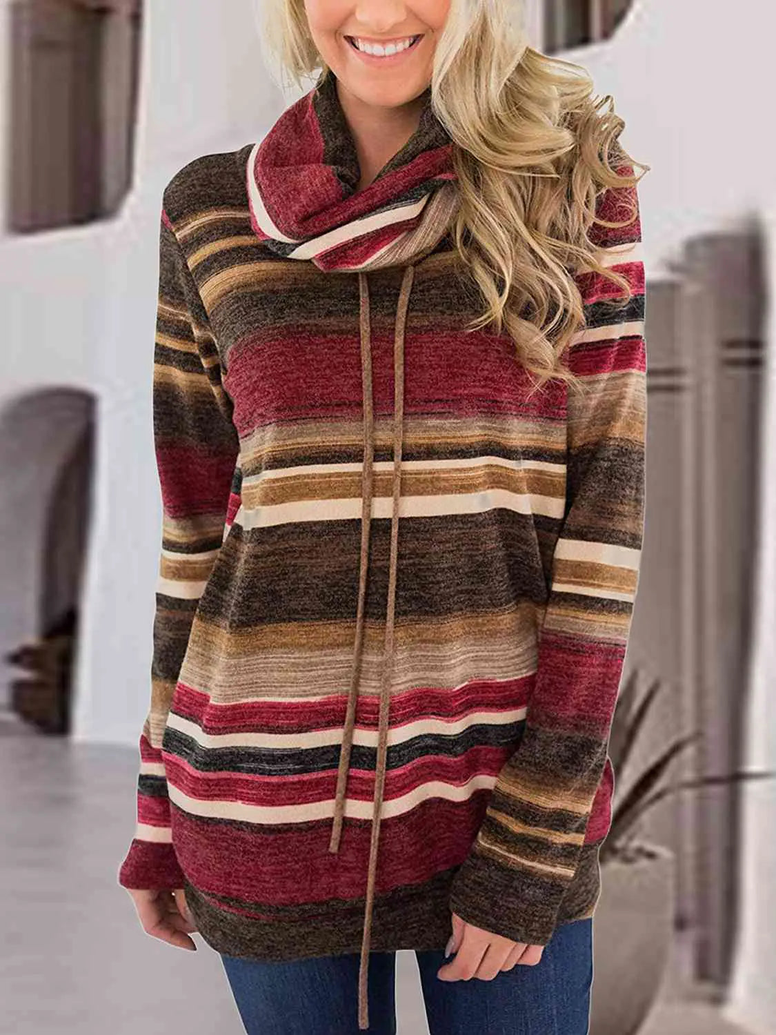 Coleen Drawstring Sweater