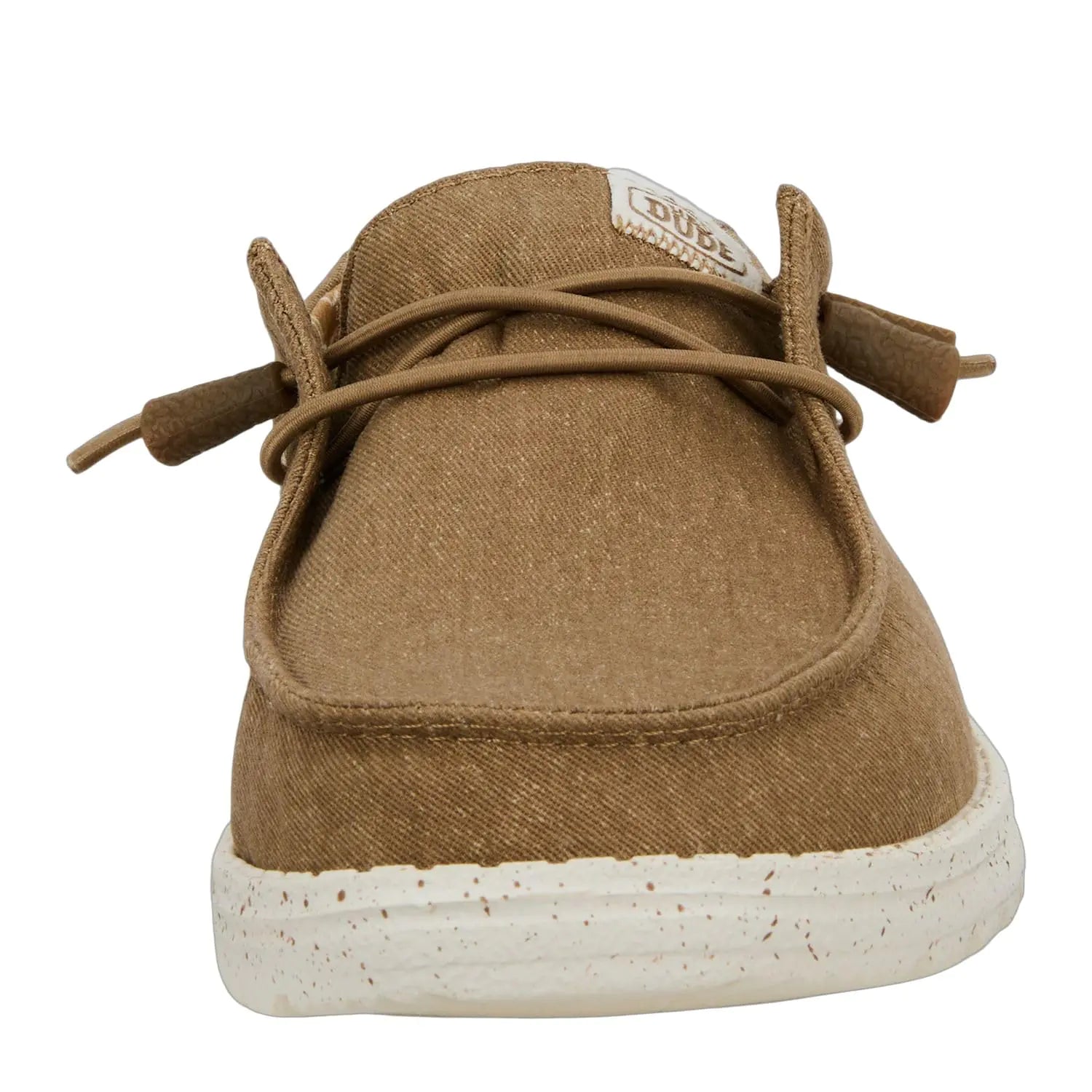 Hey Dude Women's Wendy Canvas | Women's Shoes | Women's Slip On Loafers | Comfortable & Light-Weight 10 Taupe