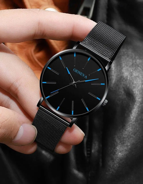 Load image into Gallery viewer, Waterproof Men&#39;s Watch Stainless Steel Quartz Luminous Classic Watches Business
