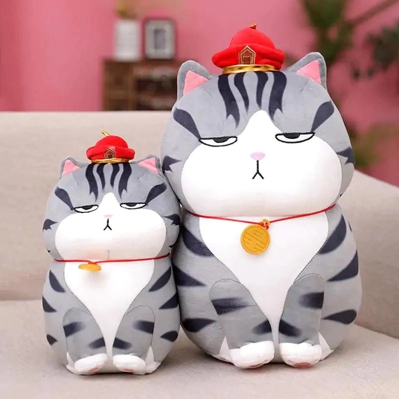 Kawaii Moody Giant Cat Plush