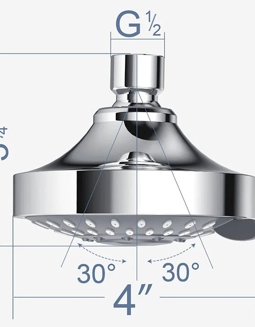 Load image into Gallery viewer, Shower Heads Handheld Spray High Pressure Adjustable Showerhead Top Spray Bath
