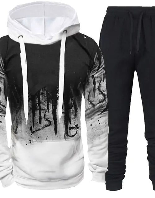 Load image into Gallery viewer, Tracksuit Hoodie and Pants Set
