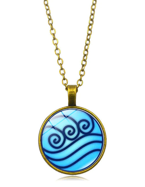 Load image into Gallery viewer, Gemstone Radiance Glass Pendant
