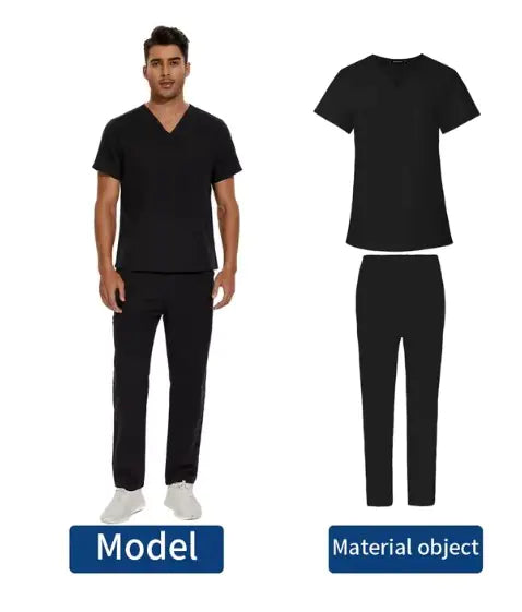 Load image into Gallery viewer, Men&#39;s V-Neck Medical Uniform
