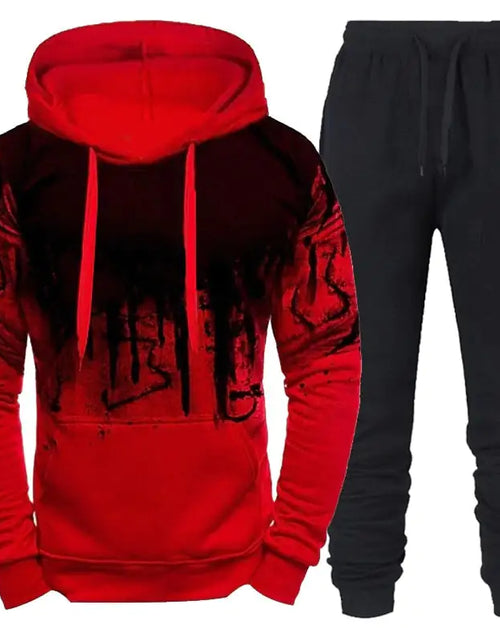 Load image into Gallery viewer, Tracksuit Hoodie and Pants Set
