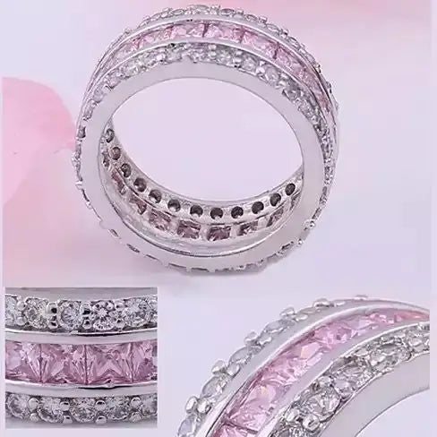 Load image into Gallery viewer, LUMINA Pure &amp; Pink Banquet Rings
