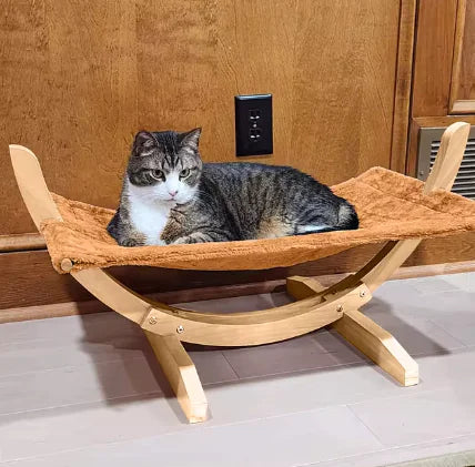 Load image into Gallery viewer, ComfyCat Hammock Bed – Removable, Washable &amp; Durable Pet Furniture
