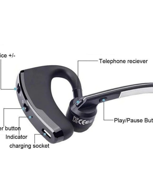 Load image into Gallery viewer, Bluetooth Earpiece Wireless Headset Noise Cancelling Headphones Driver Trucker
