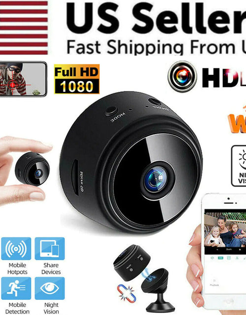 Load image into Gallery viewer, Mini Wireless Hidden Camera WiFi IP Home Security DVR Night Vision HD USB 1080P
