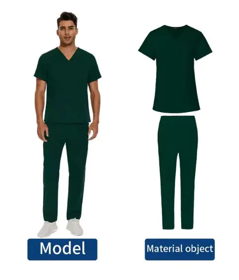 Load image into Gallery viewer, Men&#39;s V-Neck Medical Uniform
