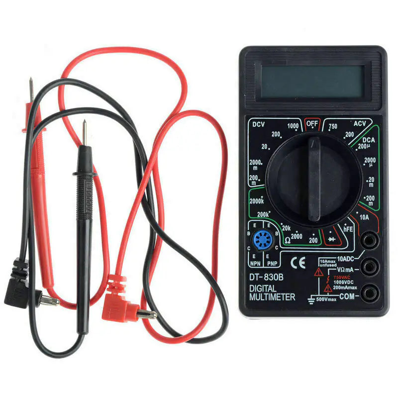 7 Fn Digital Multimeter AC DC Voltage Volt 10 Amp Current Resistance Ohm Meter