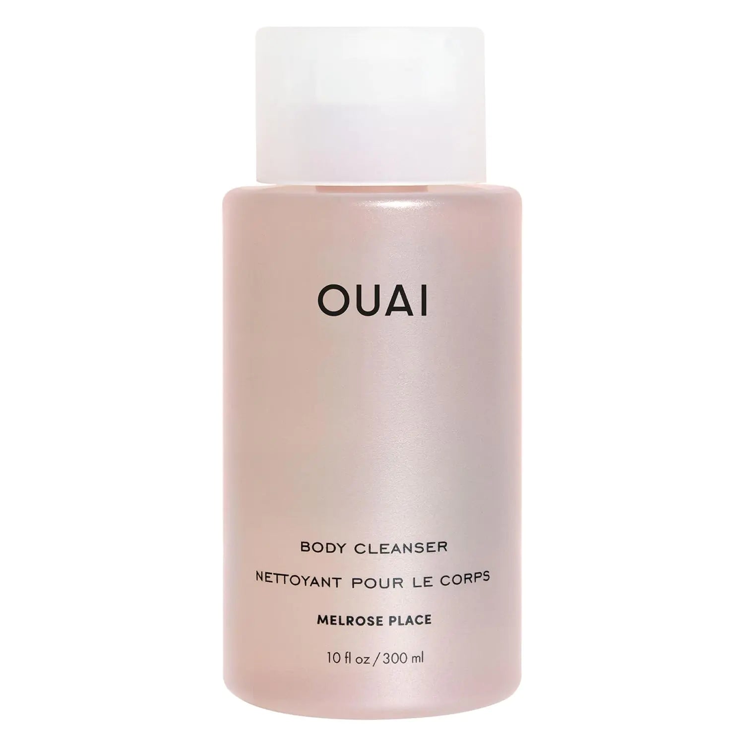 OUAI Body Cleanser, Melrose Place - Foaming Body Wash with Jojoba Oil and Rosehip Oil to Hydrate, Nurture, Balance and Soften Skin - Paraben, Phthalate and Sulfate Free Skin Care Products - 10 Oz 10 Fl Oz (Pack of 1)