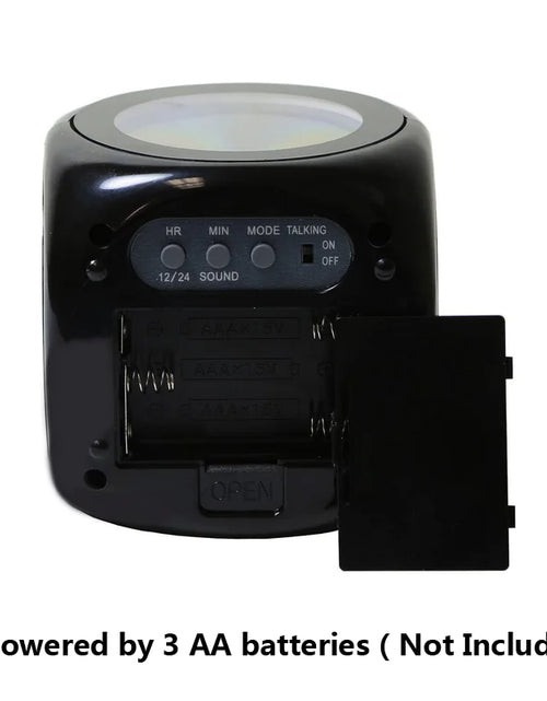 Load image into Gallery viewer, LED Projection Alarm Clock Digital LCD Display Voice Talking Weather Snooze USB
