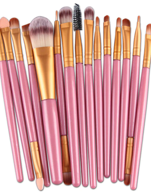 Load image into Gallery viewer, 15 Pieces Makeup Brush Set
